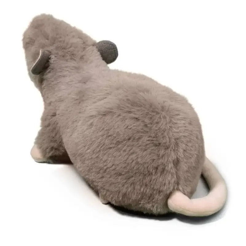 Ralph Rat Plush Toy, 9" Gray Brown Stuffed Animal Mouse, Cuddly Soft Pet Replica for Home Decor or Gift, Back to School Promotion, Fall Seasonal Offer, Realistic Design with Detailed Features, Perfect for Collectors and Animal Lovers,&nbsp;